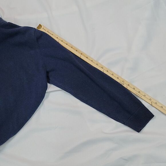 Men's Alan Flusser Soft Blue Sweater - Picture 3 of 10